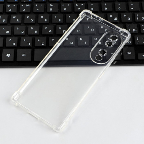 Чехол iBox Crystal, для телефона Honor 70, силиконовый, противоударный, прозрачный iBox