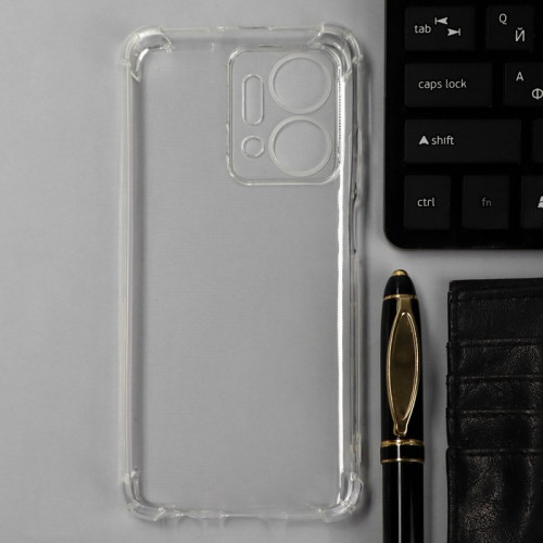 Чехол iBox Case, для телефона Honor X7a, силиконовый, противоударный (производитель не указан)