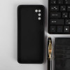 Чехол PERO, для телефона Samsung A03S, силиконовый, черный PERO