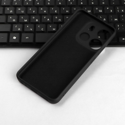 Чехол iBox Case, для телефона Tecno Spark GO (2023), силиконовый, черный (производитель не указан)