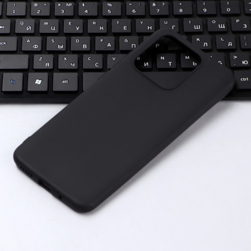 Чехол Innovation, для Xiaomi Redmi 10C, силиконовый, матовый, черный Innovation