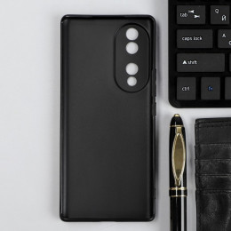 Чехол Red Line Ultimate, для телефона Honor 70, силиконовый, черный