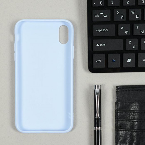 Чехол LuazON, для телефона iPhone XR, TPU, сиреневый Luazon Home