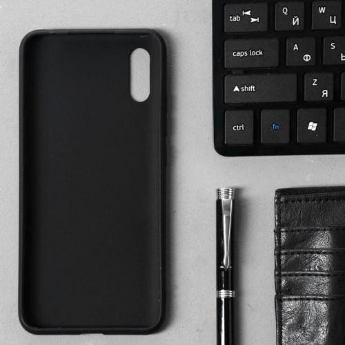 Чехол Innovation, для Xiaomi Redmi 9A, силиконовый, матовый, черный Innovation