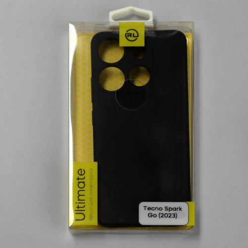 Чехол iBox Case, для телефона Tecno Spark GO (2023), силиконовый, черный (производитель не указан)