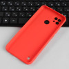 Чехол PERO, для телефона Realme C21, силиконовый, красный PERO