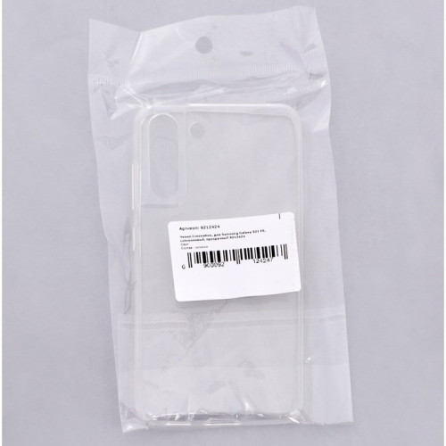 Чехол Innovation, для Samsung Galaxy S21 FE, силиконовый, прозрачный Innovation