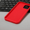 Чехол LuazON для телефона iPhone 12/12 Pro, Soft-touch силикон, красный Luazon Home