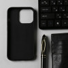Чехол Innovation для iPhone 13 Pro, силиконовый, матовый, черный Innovation