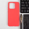 Чехол Red Line Ultimate, для телефона Xiaomi Redmi 10С, силиконовый, красный Red Line