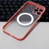 Чехол LuazON для iPhone 12 Pro Max, поддержка MagSafe, с окантовкой, пластиковый, розовый Luazon Home