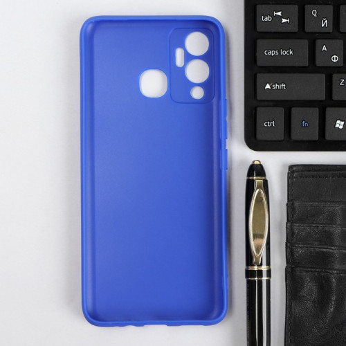 Чехол Red Line Ultimate, для телефона Infinix HOT 12 PLAY, силиконовый, синий Red Line