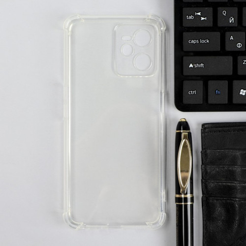 Чехол iBox Crystal, для телефона Realme C35, силиконовый, противоударный, прозрачный iBox