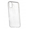 Чехол Luazon для iPhone 16 Plus, силиконовый, прозрачный (производитель не указан)