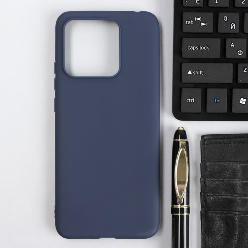 Чехол Red Line Ultimate, для телефона Xiaomi Redmi 10C, силиконовый, синий Red Line