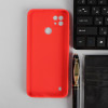 Чехол PERO, для телефона Realme C21, силиконовый, красный PERO