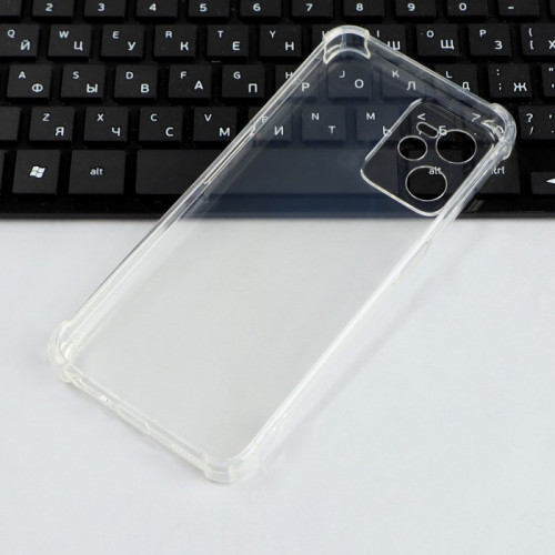 Чехол iBox Crystal, для телефона Realme C35, силиконовый, противоударный, прозрачный iBox