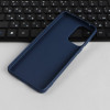 Чехол PERO, для телефона Samsung A33, силиконовый, синий PERO