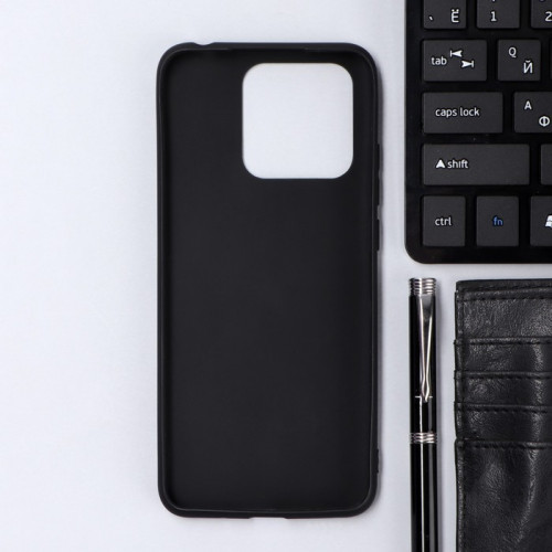 Чехол Innovation, для Xiaomi Redmi 10C, силиконовый, матовый, черный Innovation