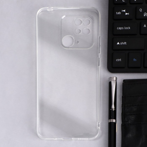 Чехол Innovation, для Xiaomi Redmi 10C, силиконовый, прозрачный Innovation
