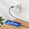 Кабель Hoco X89, Lightning - USB, 2.4 А, 1 м, плетённая проволока, чёрный Hoco