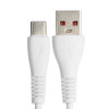 Кабель ONE DEPOT S01T, Type-C - USB, 2.4 А, 1 м, белый No Name