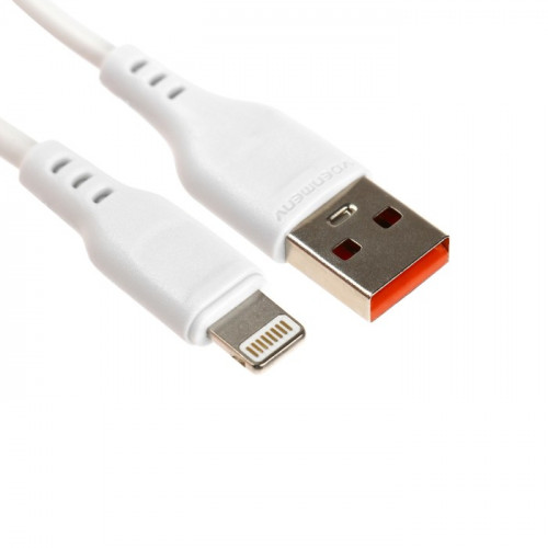 Кабель D-01L, Lightning - USB, 2.4 А, 1 м, белый (производитель не указан)