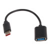 OTG кабель Luazon, Type-C - USB, 1 А, 0.14 м, чёрный Luazon Home