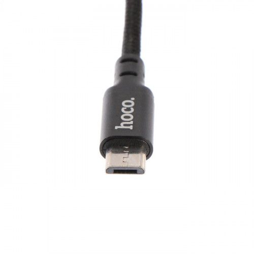 Кабель Hoco X14 Times Speed, microUSB - USB, 2 А, 1 м, черный Hoco