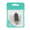 Картридер-OTG Luazon LNCR-001, подключение microUSB и USB, слоты SD microSD, черный Luazon Home