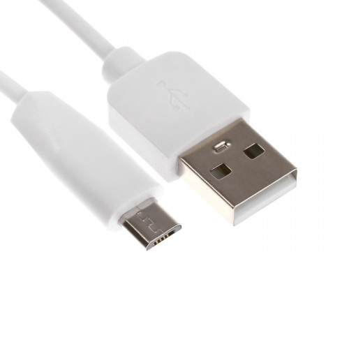 Кабель PERFEO, micro USB - USB, 2 A, 2 м, белый Perfeo