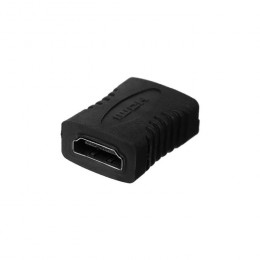 Переходник Luazon PL-004, HDMI (f) - HDMI (f), черный