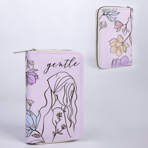 Кошелёк на молнии из искусственной кожи Gentle NAZAMOK