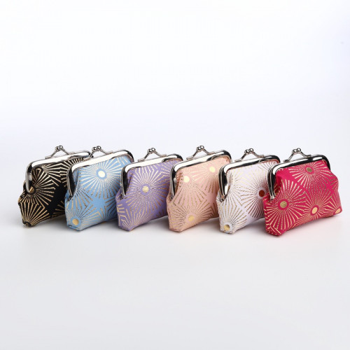 Кошелёк-монетница на фермуаре, 9×1.5×6.5 см, МИКС (производитель не указан)