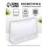 Косметичка для бассейна с застёжкой зип-лок, средний размер, прозрачная (производитель не указан)