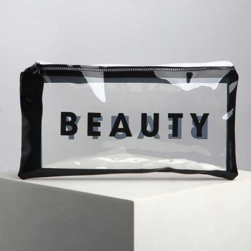 Косметичка-пенал PVC на молнии «BEAUTY» NAZAMOK