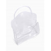 Косметичка на кнопке для бассейна, маленькая, с ручкой, прозрачная (производитель не указан)