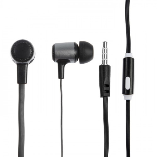 Наушники Luazon W-03, вакуумные, микрофон, Jack 3.5 мм, кабель 1.16 м, чёрный Luazon Home