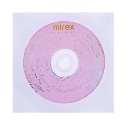 Диск DVD+RW Mirex Brand, 4x, 4.7 Гб, конверт, 1 шт. Mirex