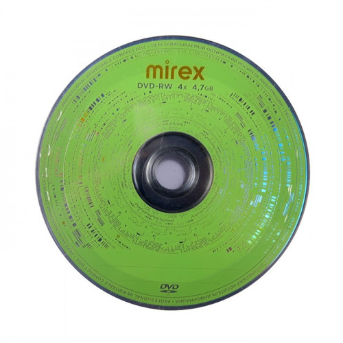 Диск DVD-RW Mirex Brand 50, 4х, 4.7 Гб, 1 шт. Mirex