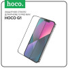 Защитное стекло Hoco G1, для iPhone 13 Pro Max, ПЭТ слой, анти отпечатки, чёрное Hoco
