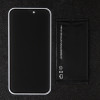 Защитное стекло для iPhone 15 Pro Max, антишпион, 9H, 0.33 мм, чёрное (производитель не указан)