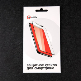 Защитное стекло mObility, для Tecno Spark 8p/8c, полный клей, чёрное