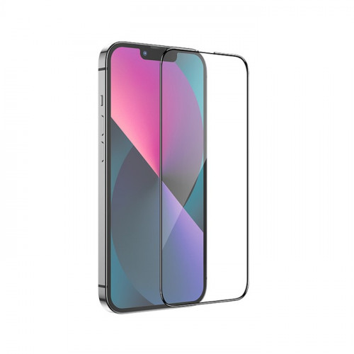Защитное стекло Hoco G1, для iPhone 13 mini, ПЭТ слой, анти отпечатки, чёрное Hoco
