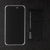 Защитное стекло для iPhone 15/16, антишпион, 9H, 0.33 мм, чёрное (производитель не указан)