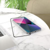 Защитное стекло Hoco G1, для iPhone 13 Pro Max, ПЭТ слой, анти отпечатки, чёрное Hoco