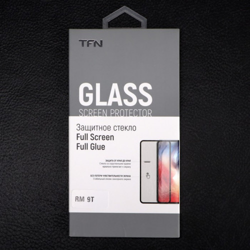 Защитное стекло 2.5D TFN для Xiaomi Redmi 9T, полный клей, чёрная рамка TFN