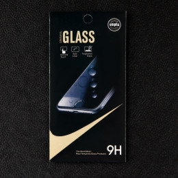 Защитное стекло для iPhone 15 Pro Max, 9H, 0.33 мм, чёрное