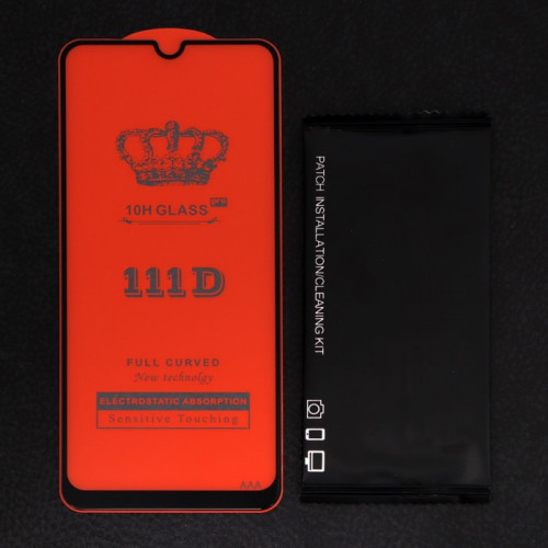Защитное стекло 2.5D TFN для Samsung M22, полный клей, чёрная рамка TFN