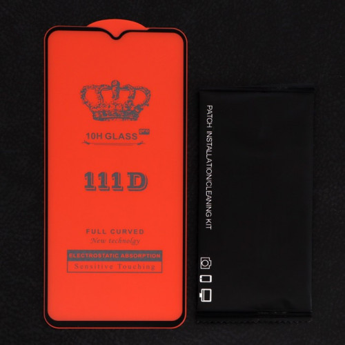 Защитное стекло 2.5D TFN для Xiaomi Redmi 9T, полный клей, чёрная рамка TFN